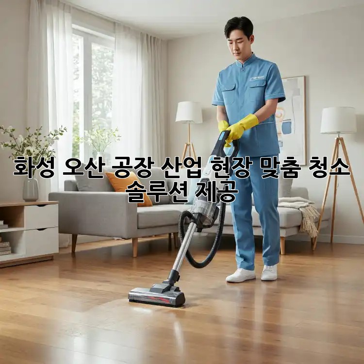 화성 오산 공장🏭 산업 현장 맞춤 #청소 솔루션 제공 🚨