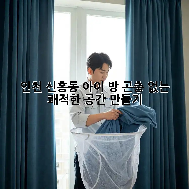 인천 신흥동 아이 방, 곤충 없는 쾌적한 공간 만들기