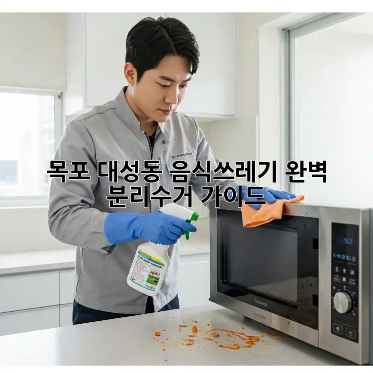 목포 대성동 음식쓰레기 완벽 분리수거 가이드