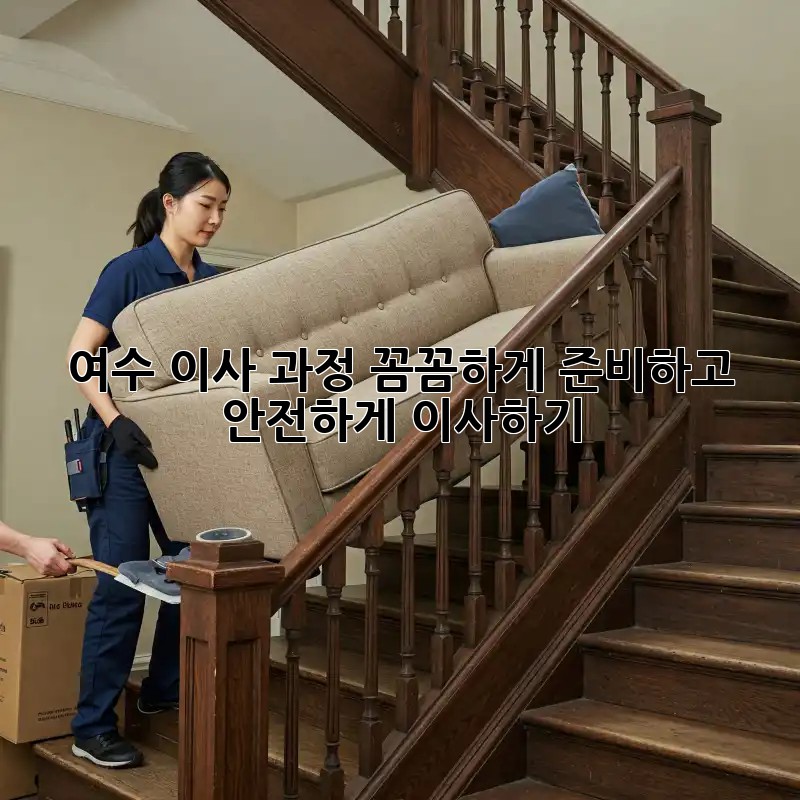 여수 이사 과정: 꼼꼼하게 준비하고 안전하게 이사하기