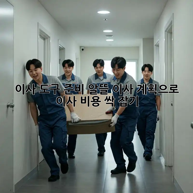 이사 도구 준비: 알뜰 이사 계획으로 이사 비용 싹 잡기!