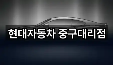 현대자동차 중구대리점