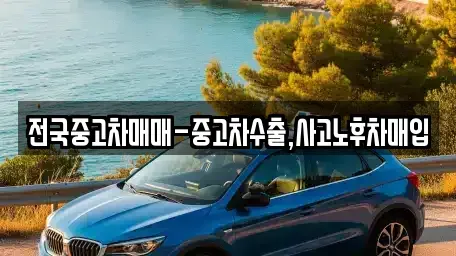 강원 강릉시 병산동 중고차매입 전문 전국중고차매매-중고차수출,사고노후차매입