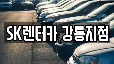 강원 강릉시 옥천동 렌트카 전문 SK렌터카 강릉지점