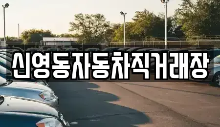 강원 강릉시 장현동 중고차 전문 신영동자동차직거래장