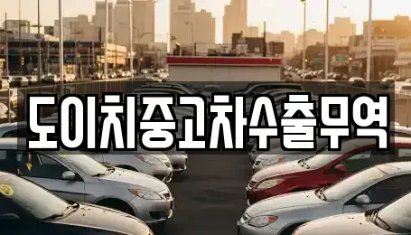 강원 삼척시 근산동 중고차매매 전문 도이치중고차수출무역