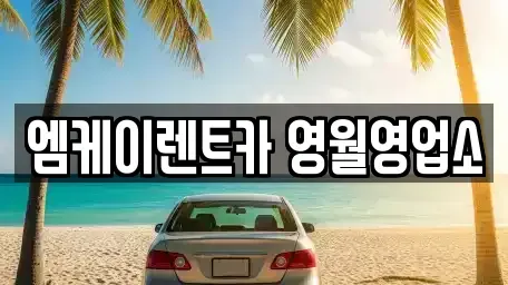 강원 영월군 렌트카 전문 엠케이렌트카 영월영업소