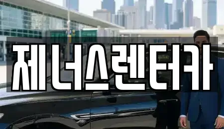 강원 춘천시 효자동 렌트카 전문 제너스렌터카