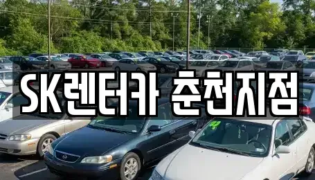 강원 춘천시 효자동 장기렌트카 전문 SK렌터카 춘천지점