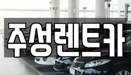 강원 홍천군 화촌면 렌트카 전문 주성렌트카