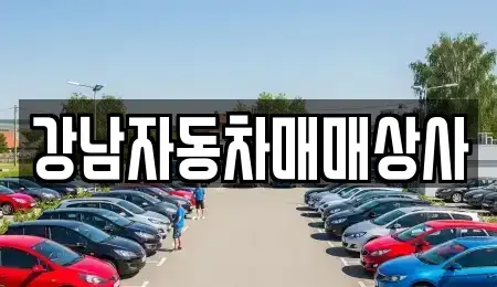 강원 홍천군 화촌면 중고차 전문 강남자동차매매상사