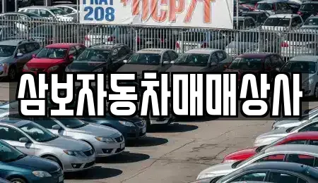 강원특별자치도 동해시 중고차 전문 삼보자동차매매상사