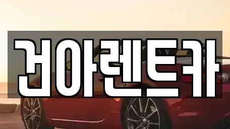 강원특별자치도 영월군 렌트카 전문 건아렌트카