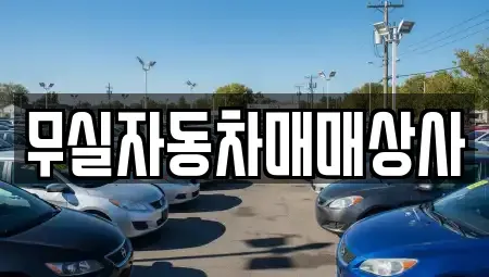 강원특별자치도 원주시 단계동 중고차 전문 무실자동차매매상사