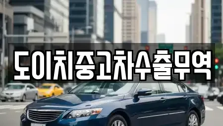 강원특별자치도 춘천시 소양로1가 중고차 전문 도이치중고차수출무역