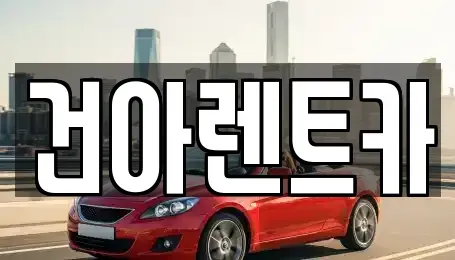 강원특별자치도 화천군 렌트카 전문 건아렌트카