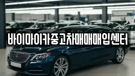 경기 고양시 일산동구 지영동 중고차매입 전문 바이마이카중고차매매매입센터