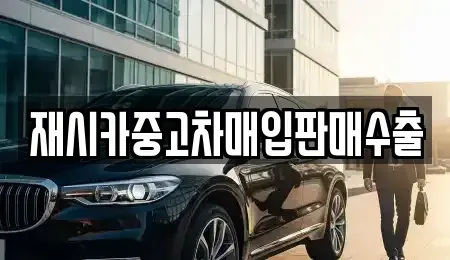 경기 김포시 풍무동 중고차매입 전문 재시카중고차매입판매수출