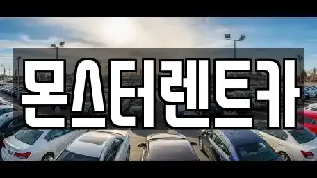 경기 수원시 권선구 서둔동 단기렌트카 전문 몬스터렌트카