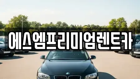 경기 수원시 권선구 평리동 단기렌트카 전문 에스엠프리미엄렌트카