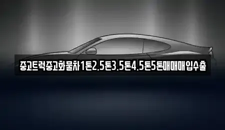 경기 수원시 팔달구 영동 중고차매매 전문 중고트럭중고화물차1톤2.5톤3.5톤4.5톤5톤매매매입수출