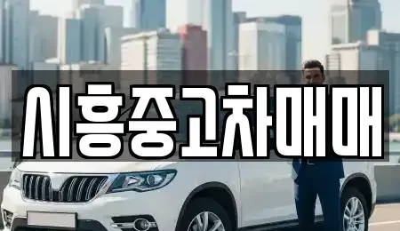 경기 시흥시 은행동 중고차 전문 시흥중고차매매