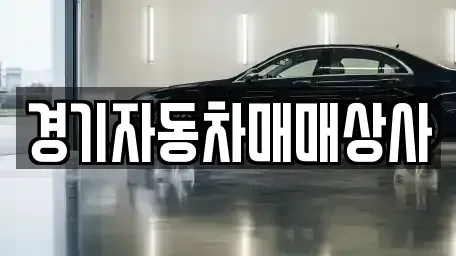 경기 안산시 상록구 양상동 중고차 전문 경기자동차매매상사