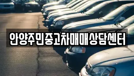경기 안양시 동안구 중고차 전문 안양주민중고차매매상담센터