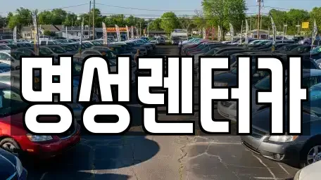 경기 오산시 오산동 렌트카 전문 명성렌터카