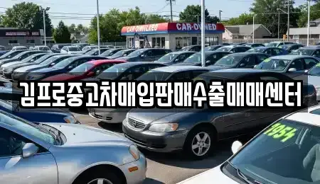 경기 의정부시 용현동 중고차매입 전문 김프로중고차매입판매수출매매센터