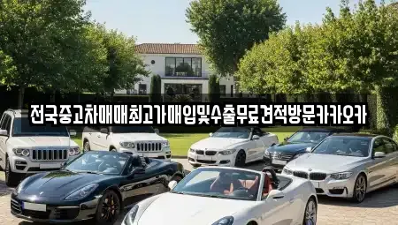 경기 파주시 광탄면 중고차 전문 전국중고차매매최고가매입및수출무료견적방문카카오카