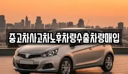 경기 평택시 독곡동 중고차매입 전문 중고차사고차노후차량수출차량매입