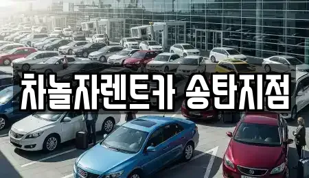 경기 평택시 지산동 단기렌트카 전문 차놀자렌트카 송탄지점