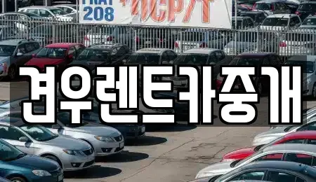 경기 하남시 풍산동 장기렌트카 전문 견우렌트카중개