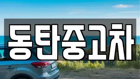 경기 화성시 신동 중고차매매,단기렌트카,중고차매입,장기렌트카,중고차,렌트카