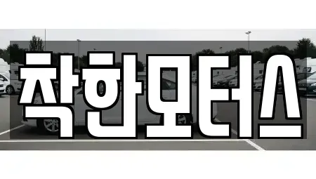 경기도 고양시 덕양구 행주내동 중고차매매 전문 착한모터스