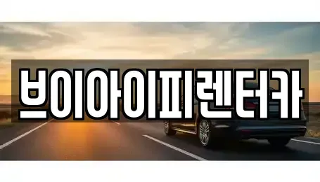 경기도 고양시 일산서구 구산동 렌트카 전문 브이아이피렌터카