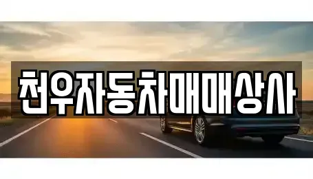 경기도 남양주시 금곡동 중고차매매 전문 천우자동차매매상사