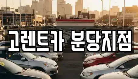 경기도 수원시 권선구 세류동 단기렌트카 전문 고렌트카 분당지점
