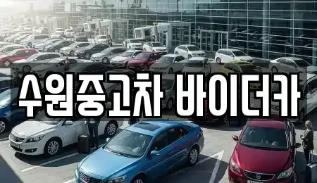 경기도 수원시 권선구 중고차 전문 수원중고차 바이더카