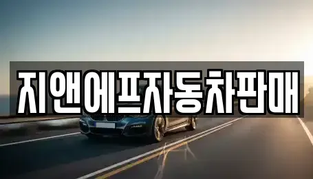 경기도 수원시 권선구 평리동 렌트카 전문 지앤에프자동차판매