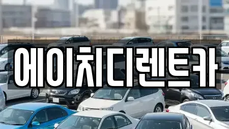 경기도 안산시 상록구 수암동 렌트카 전문 에이치디렌트카