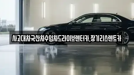 경기도 안산시 상록구 수암동 장기렌트카 전문 사고대차국산차수입차드라이브렌터카,장기리스렌트카