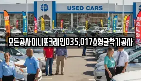 경기도 안산시 상록구 수암동 중고차매입 전문 모든공사미니포크레인035,017소형굴착기공사