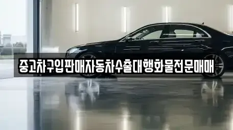 경기도 양주시 광적면 중고차 전문 중고차구입판매자동차수출대행화물전문매매
