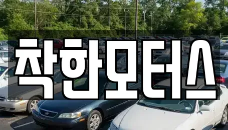 경기도 양주시 광적면 중고차매매 전문 착한모터스