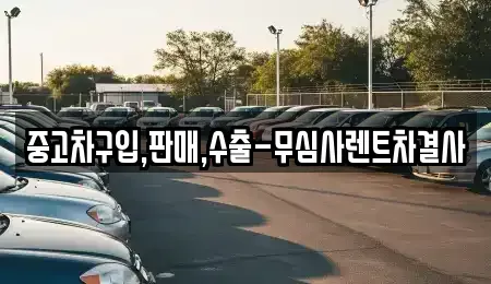 경기도 양주시 마전동 중고차 전문 중고차구입,판매,수출-무심사렌트차결사