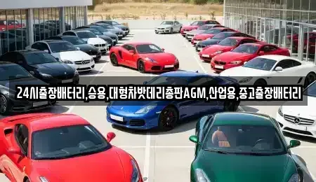 경기도 용인시 처인구 호동 중고차 전문 24시출장배터리,승용,대형차밧데리총판AGM,산업용,중고출장배터리