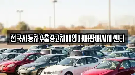 경기도 용인시 처인구 호동 중고차매입 전문 전국자동차수출중고차매입매매판매시세센터