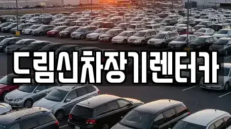 경기도 의정부시 신곡동 장기렌트카 전문 드림신차장기렌터카